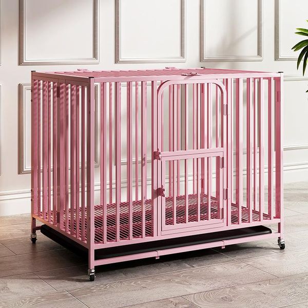 kennels & pens full square tube folding indoor large dog cage medium-sized with toilet labrador golden retriever samoyed pet
kennels & pens full square tube folding indoor large dog cage medium-sized with toilet labrador golden retriever samoyed pet