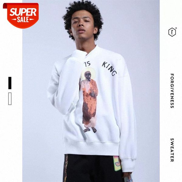 religious jesus sweatshirt high street sports printed letter sweater t-shirt #gq1a, Black
religious jesus sweatshirt high street sports printed letter sweater t-shirt #gq1a, Black