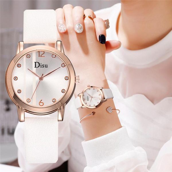 wristwatches elegant diamond luxury fashion women watches small dial ladies casual female quartz dress clock with leather band, Slivery;brown
wristwatches elegant diamond luxury fashion women watches small dial ladies casual female quartz dress clock with leather band, Slivery;brown