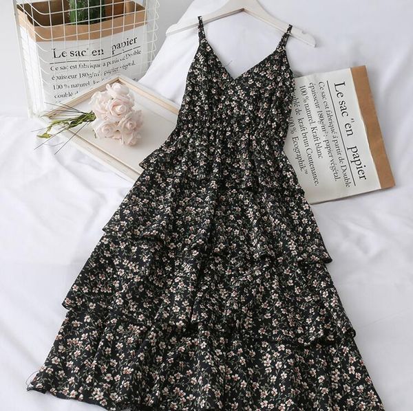 casual dresses women summer bohemian strap dress korean print v-neck backless sundress holiday beach sleeveless cake floral, Black;gray
casual dresses women summer bohemian strap dress korean print v-neck backless sundress holiday beach sleeveless cake floral, Black;gray