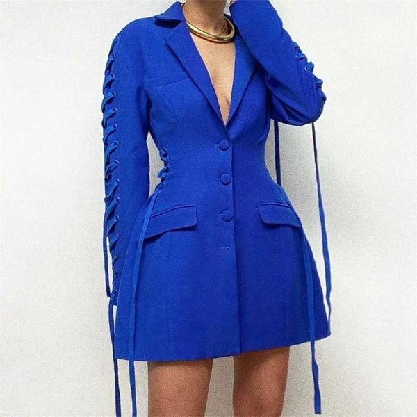 blazer dress women elegant fashion luxury blue single breasted button pocket notched slim clothes 211122, White;black
blazer dress women elegant fashion luxury blue single breasted button pocket notched slim clothes 211122, White;black