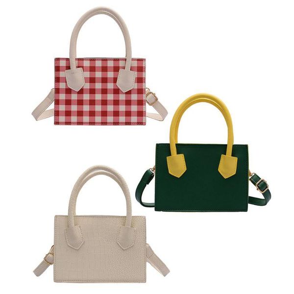 fashion pu leather handbag shoulder messenger satchel women tote handle bag