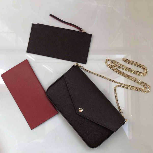 combination of 3 coin purses designer chain shoulder bag ladies wallet handbag factory production discount sale
combination of 3 coin purses designer chain shoulder bag ladies wallet handbag factory production discount sale