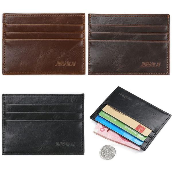card holders 2021 fashion retro wallat men leather clutch billfold credit id slim purse men's multi-card ultra-thin wallet, Brown;gray
card holders 2021 fashion retro wallat men leather clutch billfold credit id slim purse men's multi-card ultra-thin wallet, Brown;gray