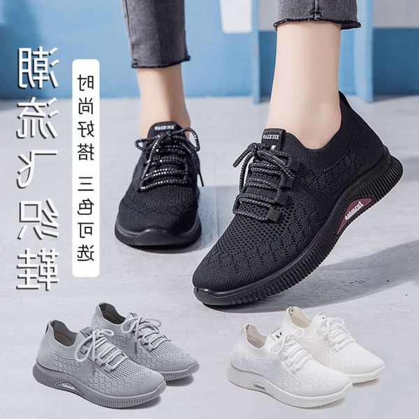 Casual shoes 2020 spring and summer fashion flying shoes soft soles breathable lightweight mom simple casual sports women's G0RF, White
Casual shoes 2020 spring and summer fashion flying shoes soft soles breathable lightweight mom simple casual sports women's G0RF, White