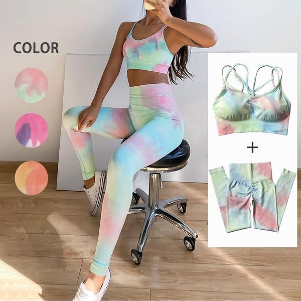 seamless women dyeing yoga set workout sportswear gym fitness clothing sports bra high waist leggings suits2021
seamless women dyeing yoga set workout sportswear gym fitness clothing sports bra high waist leggings suits2021