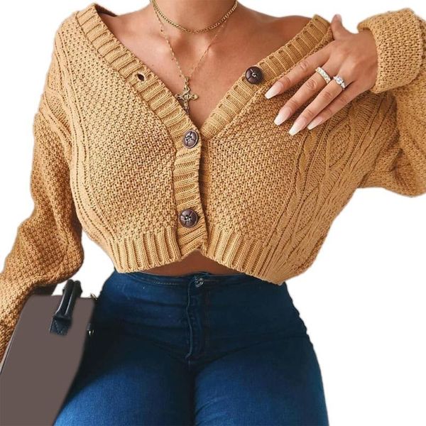 women's knits & tees women batwing sleeve cropped cardigan v-neck button cable knitted sweater coat m5te rqmu, White
women's knits & tees women batwing sleeve cropped cardigan v-neck button cable knitted sweater coat m5te rqmu, White