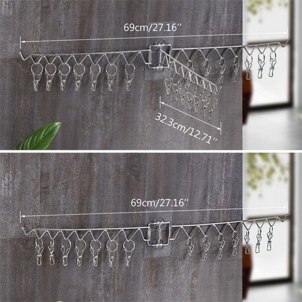 stainless steel foldable wall mounted clothes hanger rotatable windproof rack 53cb hangers & racks
stainless steel foldable wall mounted clothes hanger rotatable windproof rack 53cb hangers & racks