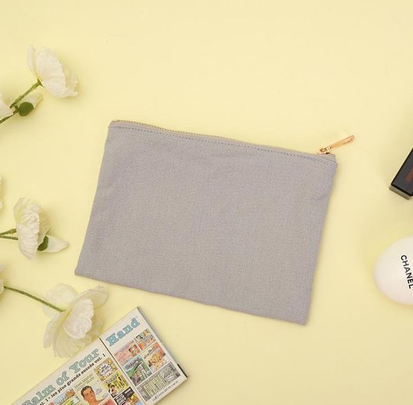 100pcs 16oz cotton canvas cosmetic bags with gold metal blank canva makeup bag 22*15cm sn3833 storage
100pcs 16oz cotton canvas cosmetic bags with gold metal blank canva makeup bag 22*15cm sn3833 storage