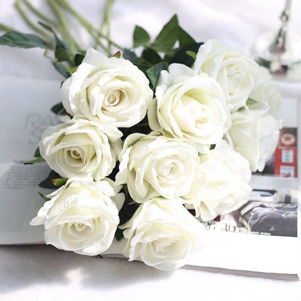 decorative flowers & wreaths 5pcs large 51cm fake flower bouquet/diy/hanging rose artificial silk for wedding/home decoration stain crafts
decorative flowers & wreaths 5pcs large 51cm fake flower bouquet/diy/hanging rose artificial silk for wedding/home decoration stain crafts