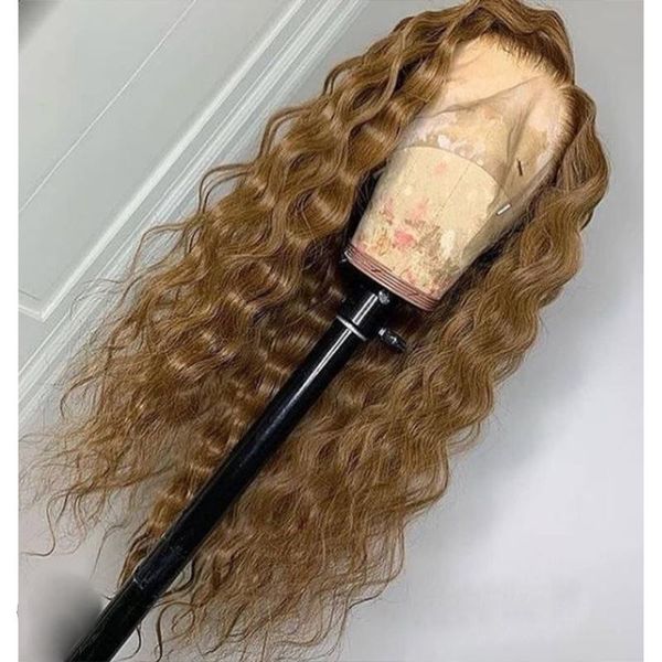 synthetic wigs deep wave lace front ash blonde for women high temperature fiber hair part makeup, Black 
synthetic wigs deep wave lace front ash blonde for women high temperature fiber hair part makeup, Black