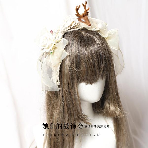 party masks mori girl style champagne lolita lace tassels fish mouth clip and super big bowknot fawn sweet hair hoop handmade headwear
party masks mori girl style champagne lolita lace tassels fish mouth clip and super big bowknot fawn sweet hair hoop handmade headwear