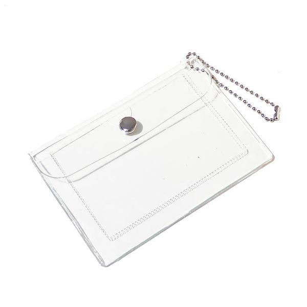 card holders men women portable cute practical mini gifts coin purse transparent pvc waterproof girls case storage snap closure party, Brown;gray
card holders men women portable cute practical mini gifts coin purse transparent pvc waterproof girls case storage snap closure party, Brown;gray
