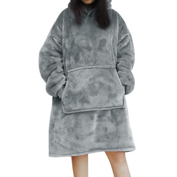 women's hoodies & sweatshirts winter hoodie warm pocket blankets outdoor long hoody for coat plush oversized ixrr, Black
women's hoodies & sweatshirts winter hoodie warm pocket blankets outdoor long hoody for coat plush oversized ixrr, Black