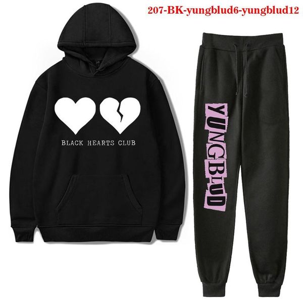casual 2 pieces set yungblud women hoodies sweatshirt + jogging pants pullover hip hop sweatshirts women's &, Black
casual 2 pieces set yungblud women hoodies sweatshirt + jogging pants pullover hip hop sweatshirts women's &, Black