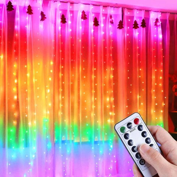 strings 3m led christmas fairy string lights rainbow curtain remote control usb year garland lamp holiday decoration
strings 3m led christmas fairy string lights rainbow curtain remote control usb year garland lamp holiday decoration