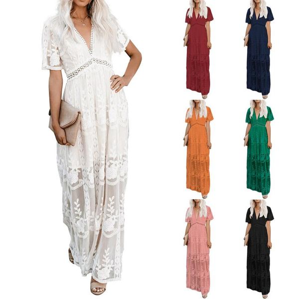 casual dresses 2021 pregnant woman's v neck floral lace wedding dress elegant short sleeve maternity for po shoot llus size, Black;gray
casual dresses 2021 pregnant woman's v neck floral lace wedding dress elegant short sleeve maternity for po shoot llus size, Black;gray