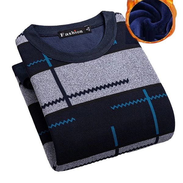 Men's warm woolen sweater, round neck slotted knitted fabric, winter cloth., White;black
Men's warm woolen sweater, round neck slotted knitted fabric, winter cloth., White;black