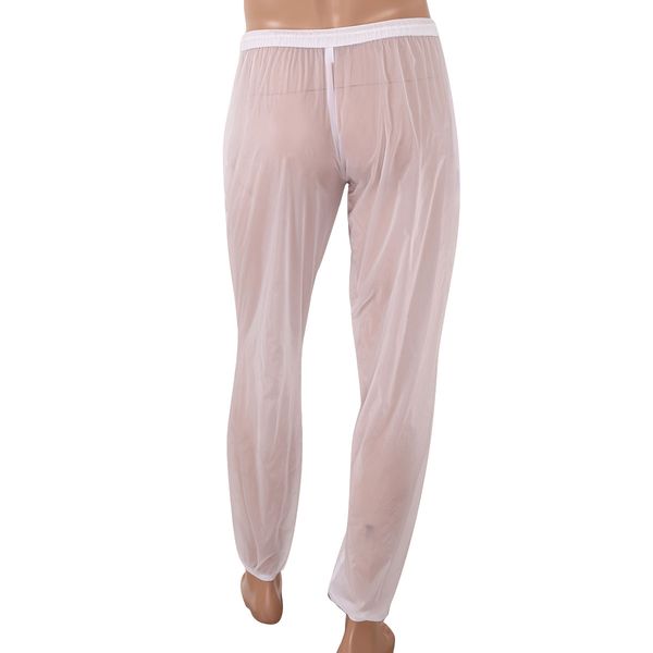 mens beachwear ultra-thin long pants summer low waist see through sheer trousers gay fetish drawstring loose fit leggings, Black;white
mens beachwear ultra-thin long pants summer low waist see through sheer trousers gay fetish drawstring loose fit leggings, Black;white
