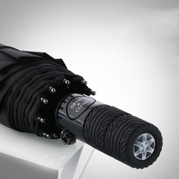 umbrellas big automatic umbrella windproof wheel head three folding rain women parasol student black paraguas gift sy135
umbrellas big automatic umbrella windproof wheel head three folding rain women parasol student black paraguas gift sy135