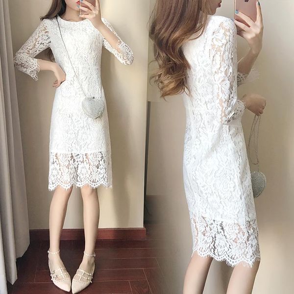 casual dresses 2021 womens elegant crochet hollow out pinup party dress summer long sleeve slim lace, Black;gray
casual dresses 2021 womens elegant crochet hollow out pinup party dress summer long sleeve slim lace, Black;gray