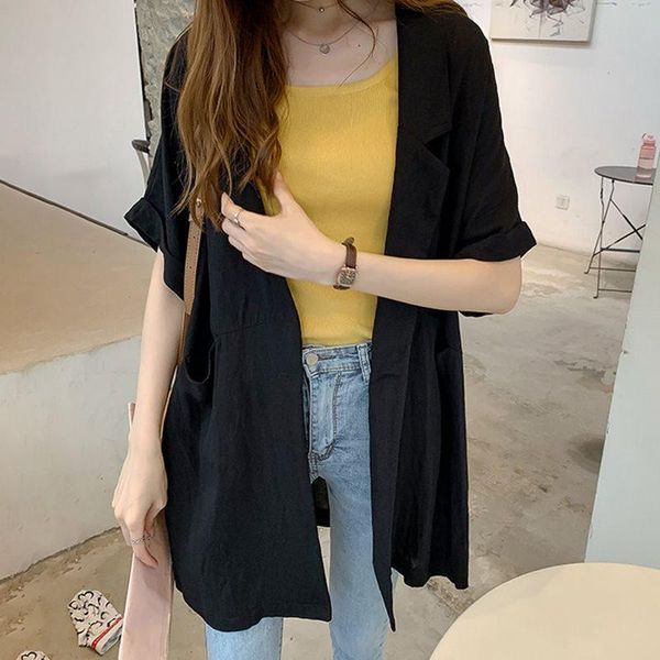 women's trench coats 2021 spring autumn casual linen windbreaker women japan korean fashion cape jacket black slim coat ol cardigan sun, Tan;black
women's trench coats 2021 spring autumn casual linen windbreaker women japan korean fashion cape jacket black slim coat ol cardigan sun, Tan;black