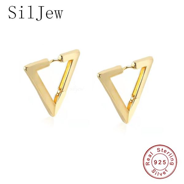 hoop & huggie 2021 real 100% 925 sterling silver arrival minimalist geometric punk triangle earrings for women party jewelry gift, Golden;silver
hoop & huggie 2021 real 100% 925 sterling silver arrival minimalist geometric punk triangle earrings for women party jewelry gift, Golden;silver