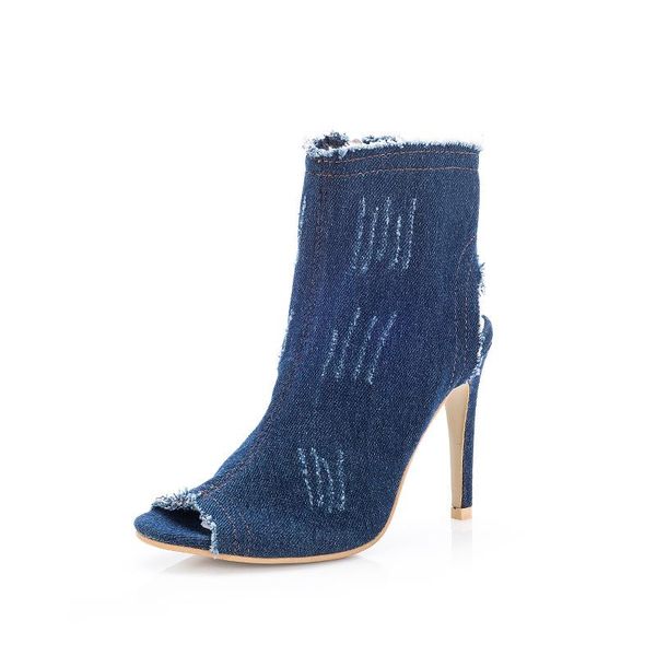 spring autumn women pumps fashion denim high heels peep toe party shoes casual concise ladies office dress, Black
spring autumn women pumps fashion denim high heels peep toe party shoes casual concise ladies office dress, Black