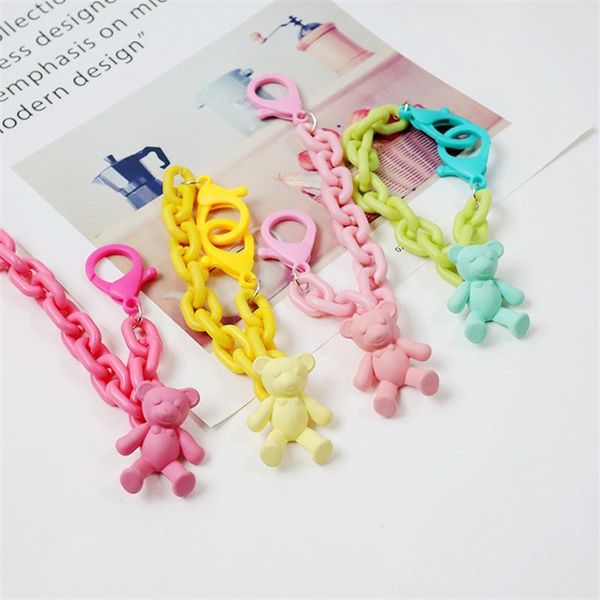 keychains cute bear listing keychain colorful button chain acrylic key pendant ring for women couple bag airpods chains gifts, Silver
keychains cute bear listing keychain colorful button chain acrylic key pendant ring for women couple bag airpods chains gifts, Silver