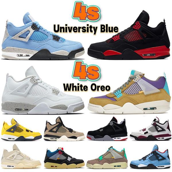 mens 4 4s basketball shoes white oreo shimmer black cat university blue bred trainers pure money metallic purple orange men women sneakers u
mens 4 4s basketball shoes white oreo shimmer black cat university blue bred trainers pure money metallic purple orange men women sneakers u