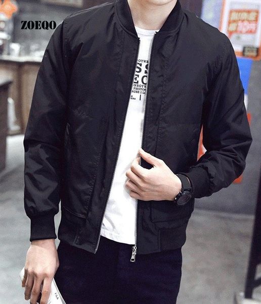 men's jackets zoeqo spring autumn solid fashion coats male casual slim stand collar bomber jacket men overcoat m- 4xl, Black;brown
men's jackets zoeqo spring autumn solid fashion coats male casual slim stand collar bomber jacket men overcoat m- 4xl, Black;brown