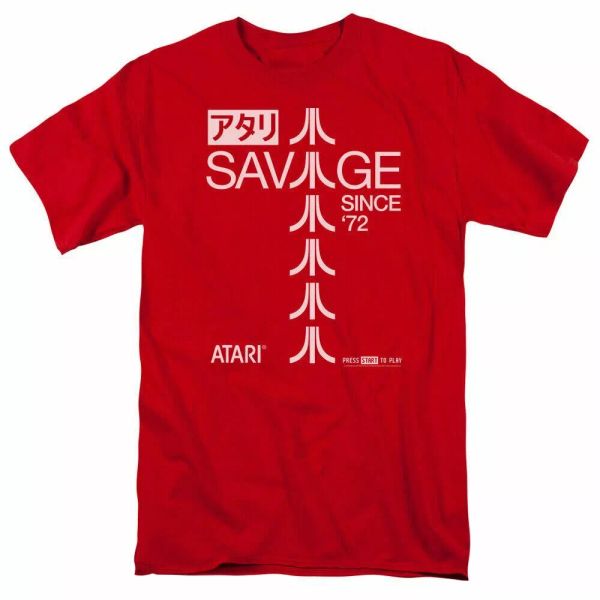 atari savage 72 t shirt mens licensed classic video game tee red, White;black
atari savage 72 t shirt mens licensed classic video game tee red, White;black