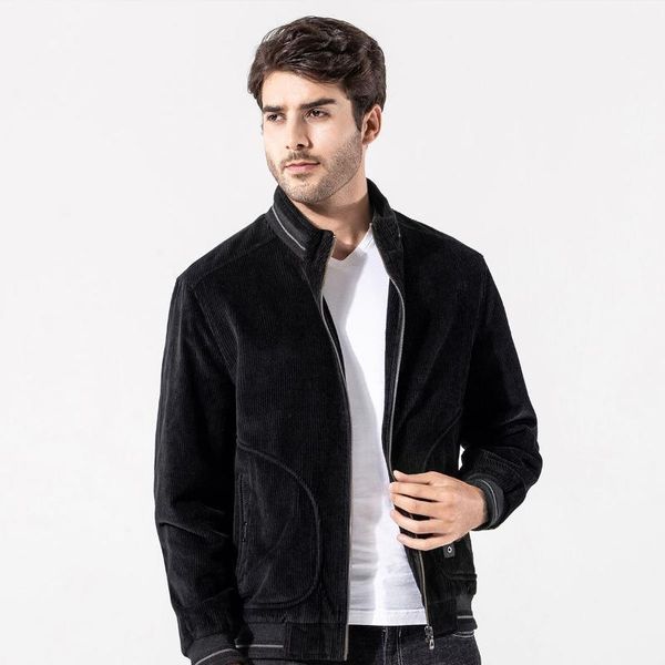 men's jackets 2021 autumn winter casual jacket corduroy vintage stand collar coat big size for men, Black;brown
men's jackets 2021 autumn winter casual jacket corduroy vintage stand collar coat big size for men, Black;brown