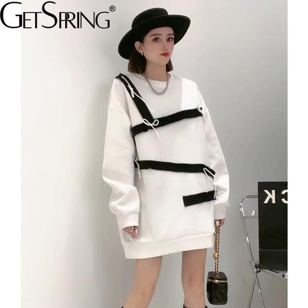 women's hoodies & sweatshirts getspring women patchwork bow ladies sweatshirt pullovers full sleeve loose casual long female autumn 20, Black
women's hoodies & sweatshirts getspring women patchwork bow ladies sweatshirt pullovers full sleeve loose casual long female autumn 20, Black