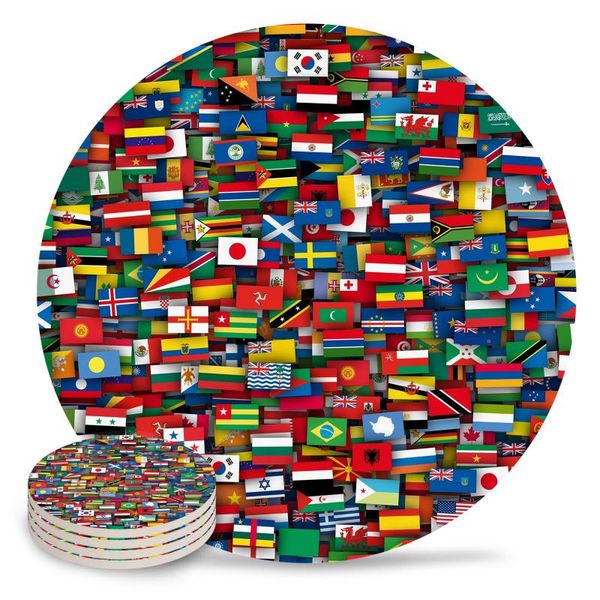 mats & pads flags of all countries the world ceramic coasters waterproof tea cup mat christmas home decor for glasses
mats & pads flags of all countries the world ceramic coasters waterproof tea cup mat christmas home decor for glasses