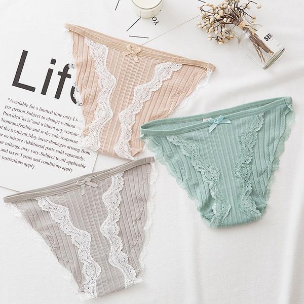 women's panties 2021 lace edge breathable cotton underpants, thin strap threaded low-waist briefs, no trace, Black;pink
women's panties 2021 lace edge breathable cotton underpants, thin strap threaded low-waist briefs, no trace, Black;pink