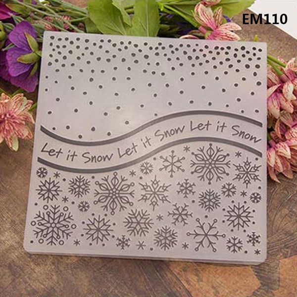 craft tools snowflake plastic embossing folders christmas bell folder for card making diy supplies 5.9 inch
craft tools snowflake plastic embossing folders christmas bell folder for card making diy supplies 5.9 inch