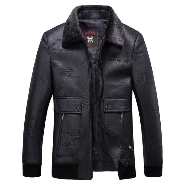 style winter leather jacket for men l-4xl 3xl motorcycle warm thick mens clothes men's fur & faux, Black
style winter leather jacket for men l-4xl 3xl motorcycle warm thick mens clothes men's fur & faux, Black