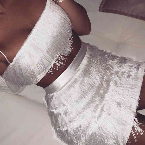 newasia summer two piece skirt set sleeveless crop mini skirt women tassel suit party club outfits red matching sets 210413, White
newasia summer two piece skirt set sleeveless crop mini skirt women tassel suit party club outfits red matching sets 210413, White