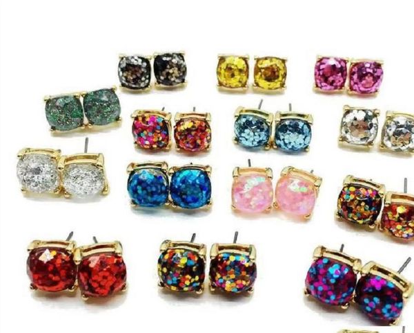 earrings jewelrycolorf party cute elegant design square glitter sweet stud resins earring jewelry for men women holiday d, Golden;silver
earrings jewelrycolorf party cute elegant design square glitter sweet stud resins earring jewelry for men women holiday d, Golden;silver