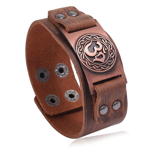 yoga symbol alloy charms bracelet flat genuine leather handmade jewelry charm bracelets, Golden;silver
yoga symbol alloy charms bracelet flat genuine leather handmade jewelry charm bracelets, Golden;silver
