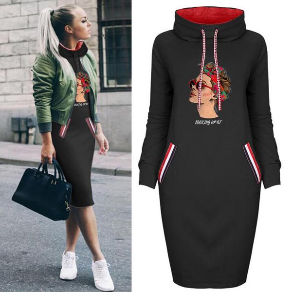 casual dresses women vintage bodycon dress plus size fashion girl printed long sleeve party club black short 2021 autumn, Black;gray
casual dresses women vintage bodycon dress plus size fashion girl printed long sleeve party club black short 2021 autumn, Black;gray