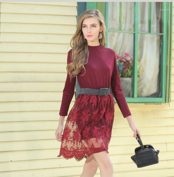 casual dresses 2021 fashion elegant women dress autumn fake two striped long-sleeved stitching organza knit vestidos, Black;gray
casual dresses 2021 fashion elegant women dress autumn fake two striped long-sleeved stitching organza knit vestidos, Black;gray