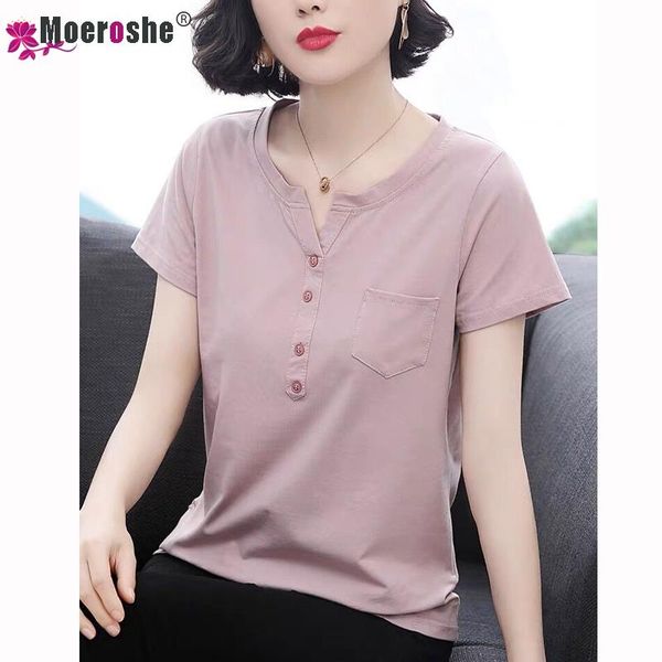 women's t-shirt t-shirts women 2021 vintage t shirts cotton o neck short sleeve casual korean style solid basic shirt, White
women's t-shirt t-shirts women 2021 vintage t shirts cotton o neck short sleeve casual korean style solid basic shirt, White