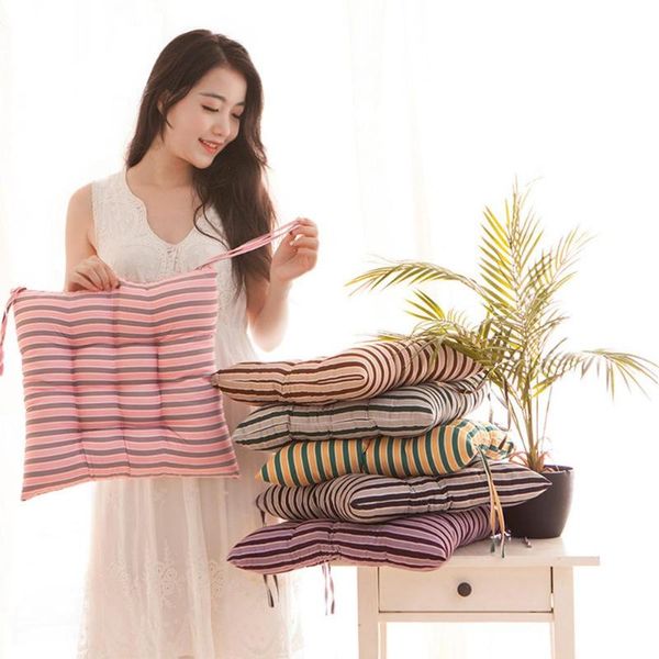 cushion/decorative pillow 40x40cm soft square stripe seat cushion back on chair car pad for home office
cushion/decorative pillow 40x40cm soft square stripe seat cushion back on chair car pad for home office