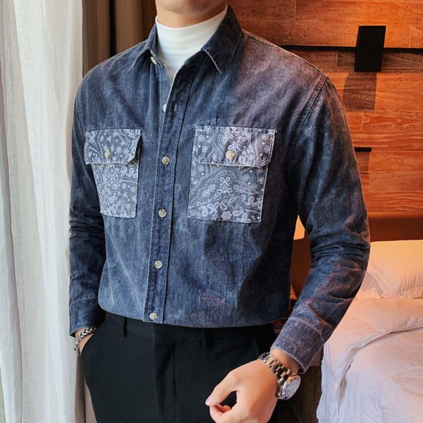 men's casual shirts long sleeved shirt, korean casual wear, double pocket cashmere, autumn fashion retail shirt, White;black
men's casual shirts long sleeved shirt, korean casual wear, double pocket cashmere, autumn fashion retail shirt, White;black