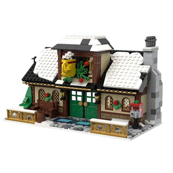 christmas series winter village scene holiday city train reindeer friends moc building blocks santa claus kid toys xmas gifts 1008
christmas series winter village scene holiday city train reindeer friends moc building blocks santa claus kid toys xmas gifts 1008