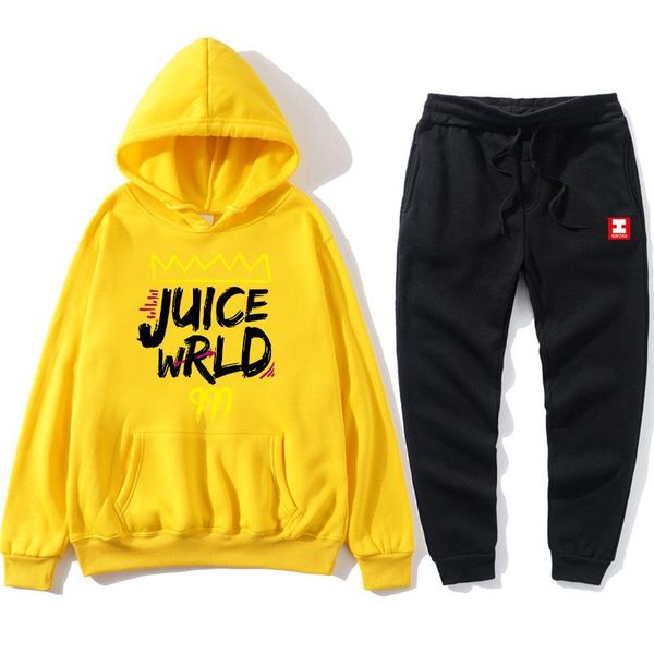 men's tracksuits rapper juice wrld sets tracksuit men hoodie sweatshirt pants sportswear male suit pullover 2 piece set casual, Gray
men's tracksuits rapper juice wrld sets tracksuit men hoodie sweatshirt pants sportswear male suit pullover 2 piece set casual, Gray