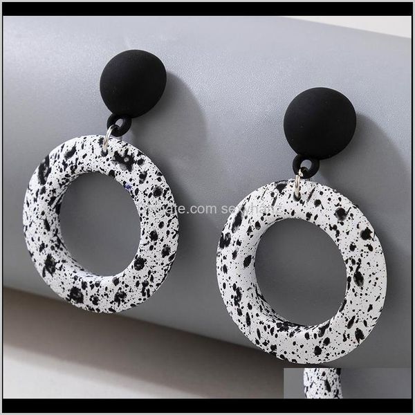 dangle & chandelier drop delivery 2021 black white spots circle women acrylic long earrings matching clothes fashion jewelry gift ev5mi, Silver
dangle & chandelier drop delivery 2021 black white spots circle women acrylic long earrings matching clothes fashion jewelry gift ev5mi, Silver