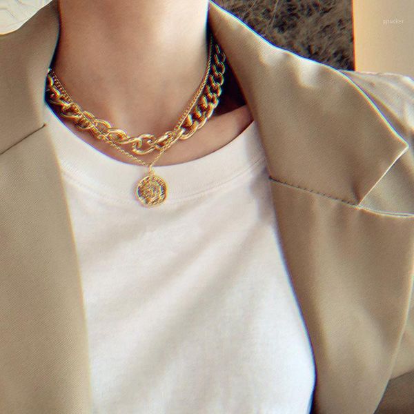 chains if me punk thick multi layered coin chain choker necklace for women vintage goth gold silver color pendant necklaces jewelry1
chains if me punk thick multi layered coin chain choker necklace for women vintage goth gold silver color pendant necklaces jewelry1
